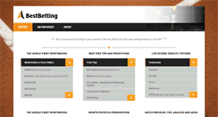 Desktop Screenshot of bestbetting-directory.com