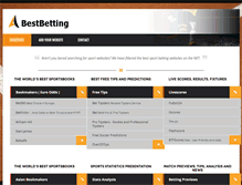 Tablet Screenshot of bestbetting-directory.com